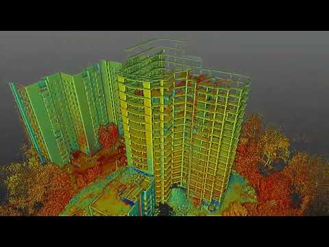 Лазерное сканирование: пример результата